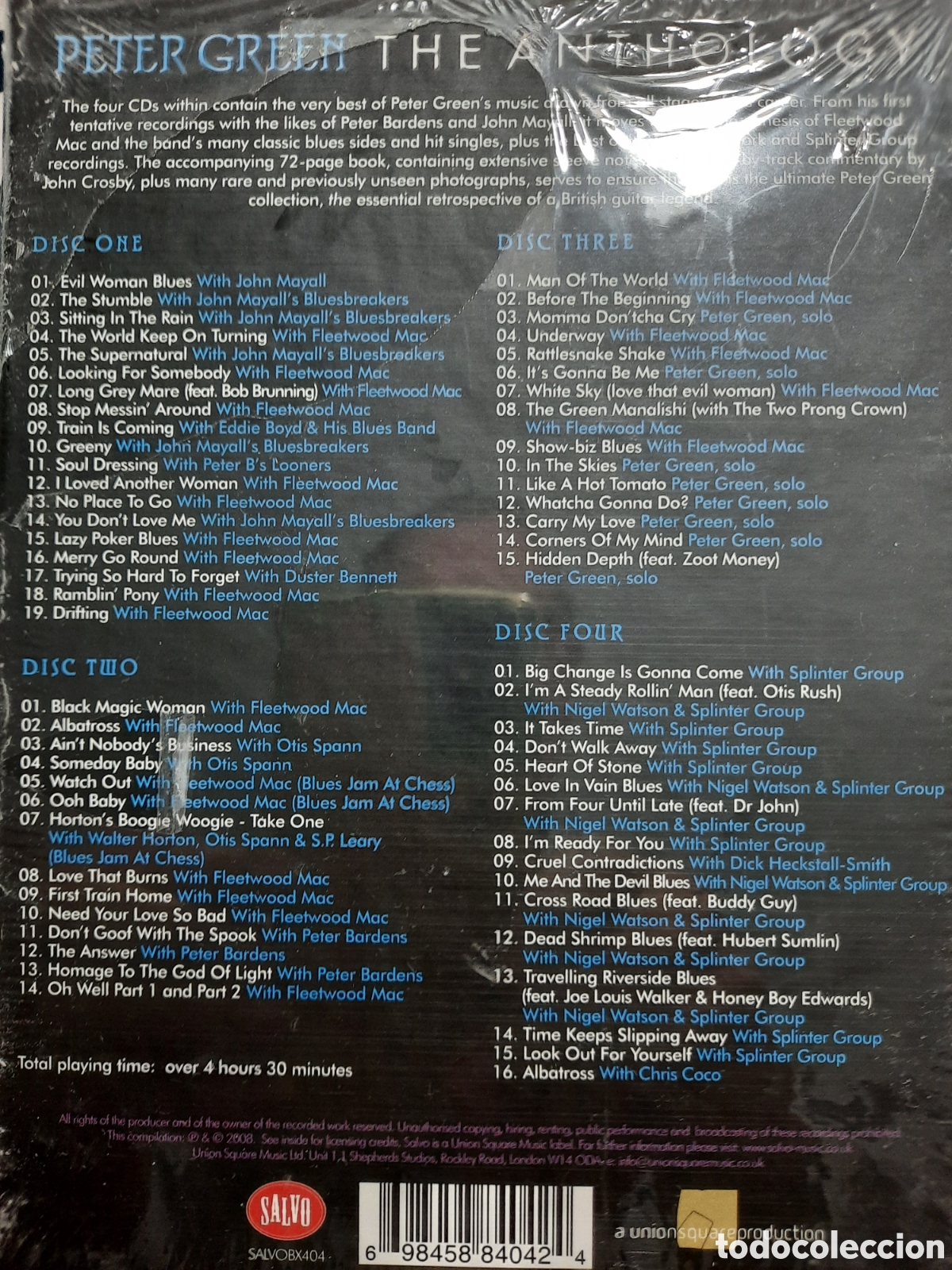 CDs de m&uacute;sica: Peter Green The Anthology - Foto 3