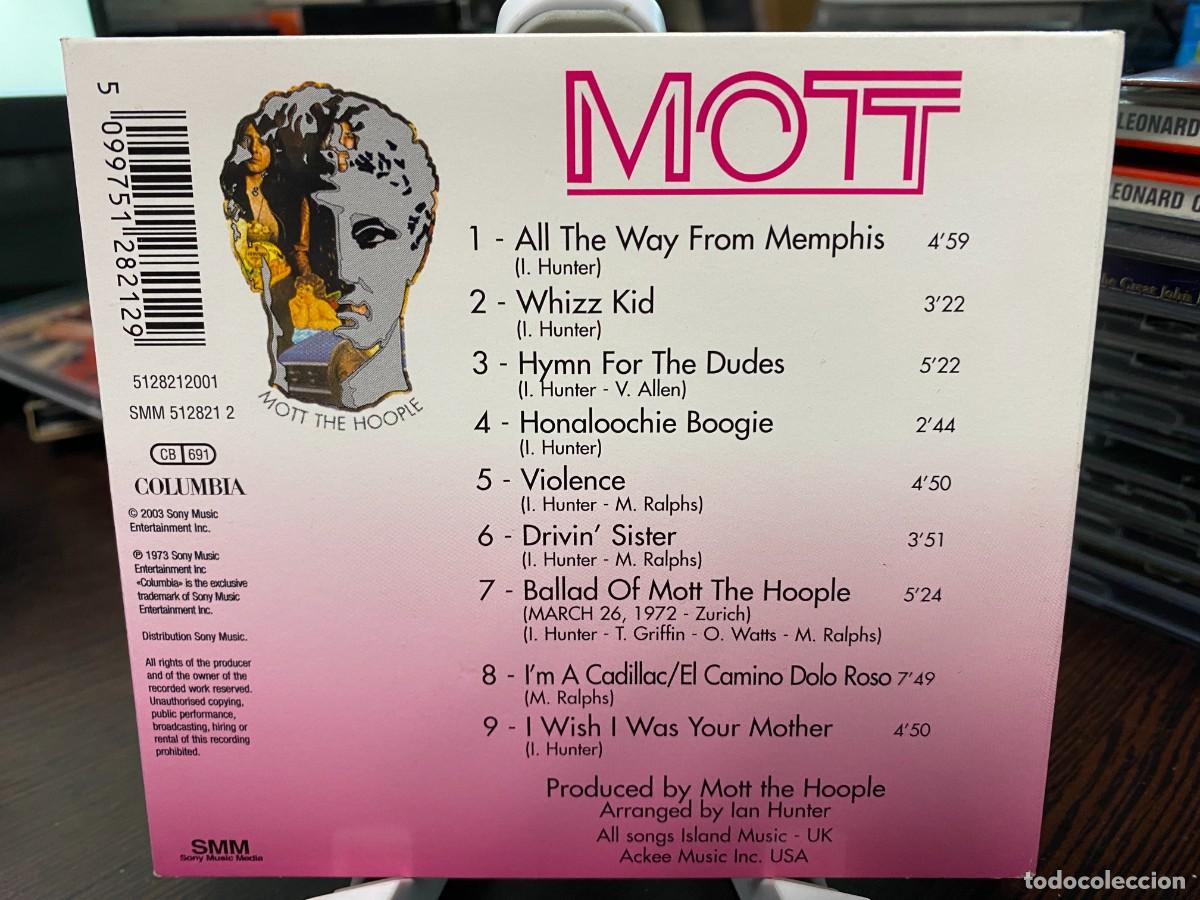 CDs de m&uacute;sica: Mott The Hoople - Mott (CD) - Foto 2
