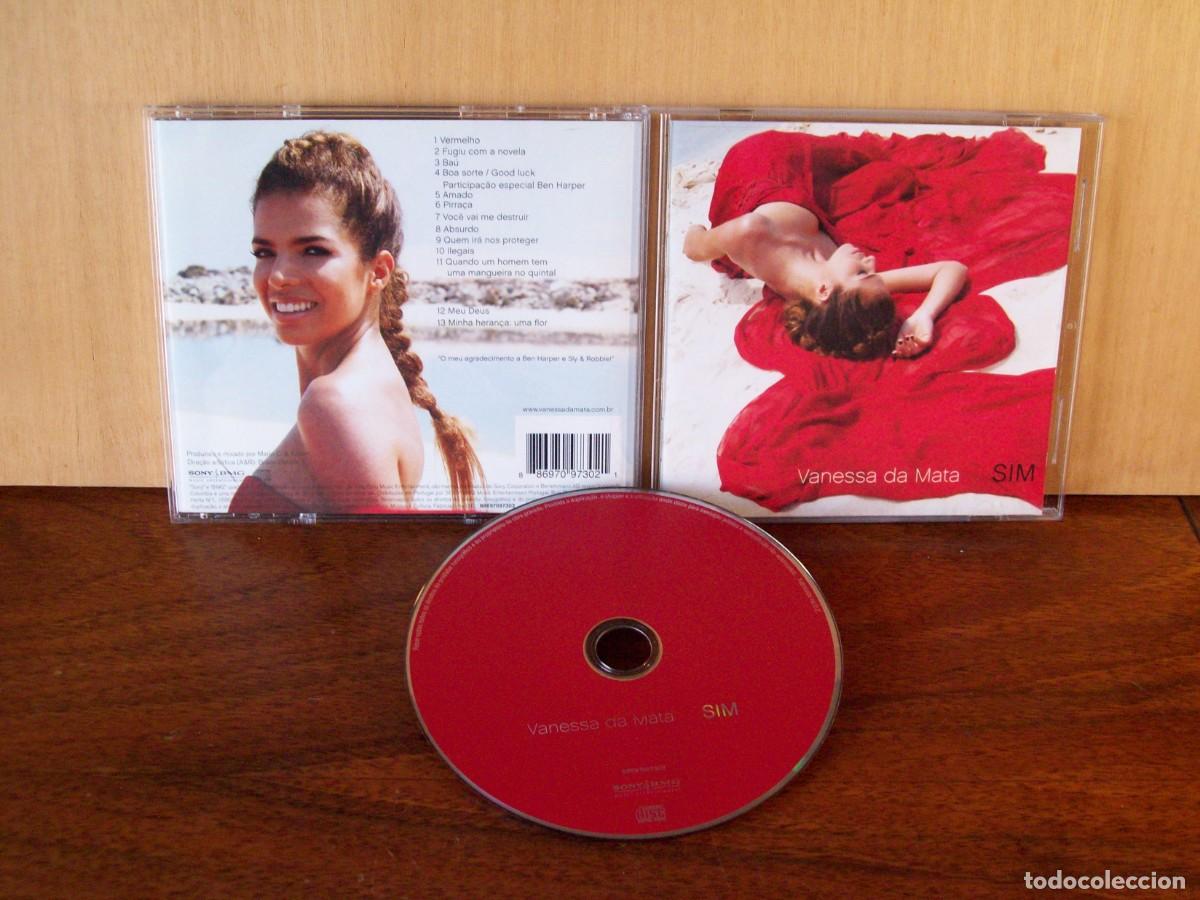 CDs de m&uacute;sica: VANESSA DA MATA - SIM - CD FABRICADO EN U.E. - Foto 1