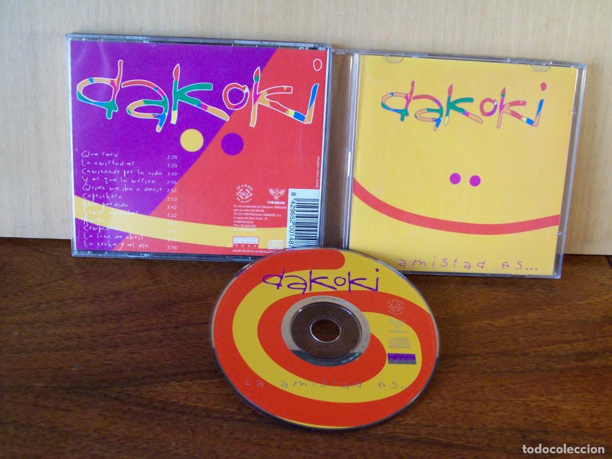 CDs de m&uacute;sica: DAKOKI - LA AMISTAD ES ........... - CD - Foto 1