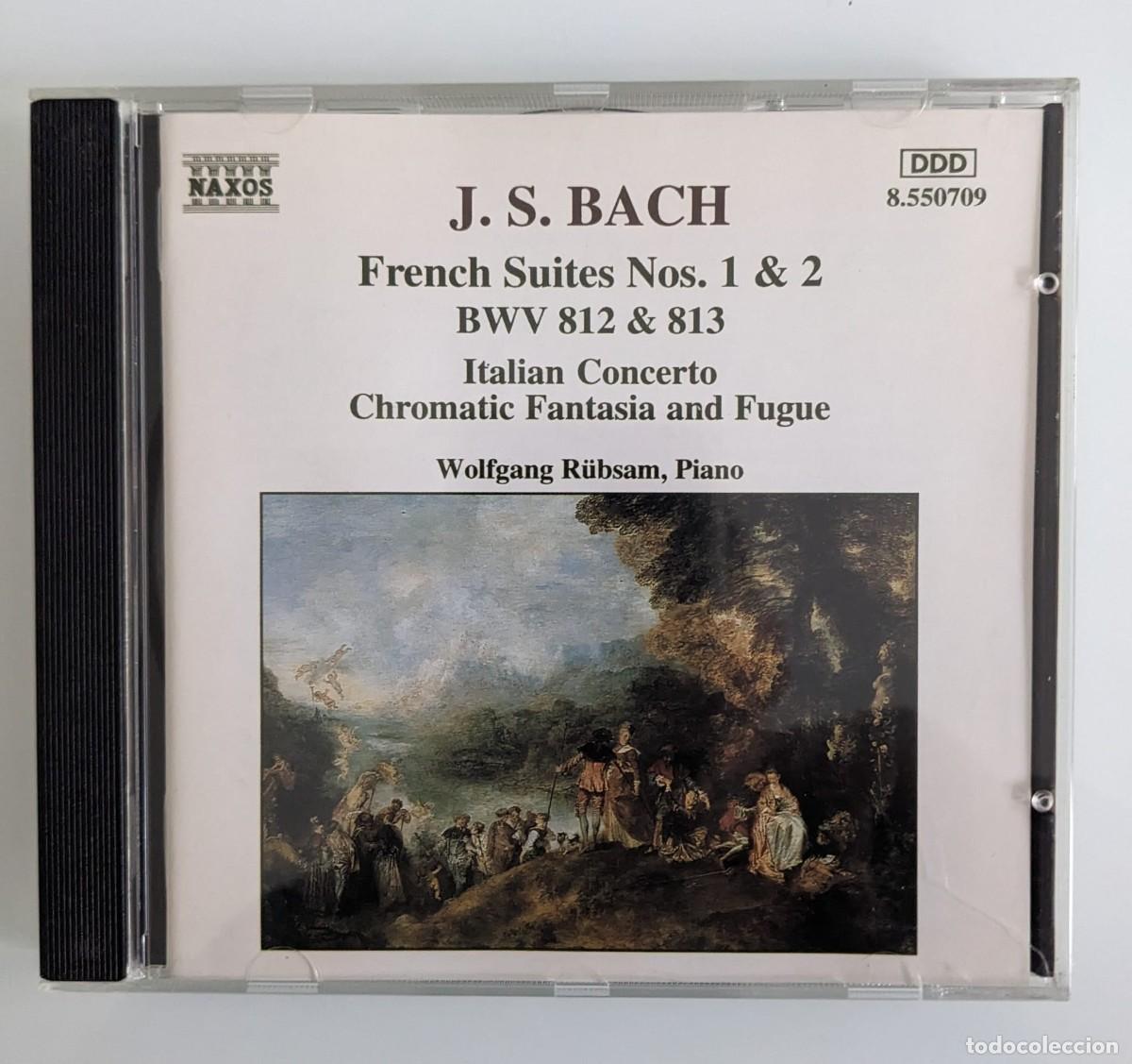 CDs de m&uacute;sica: J.S. BACH. Suite francesas 1 y 2 - Foto 1