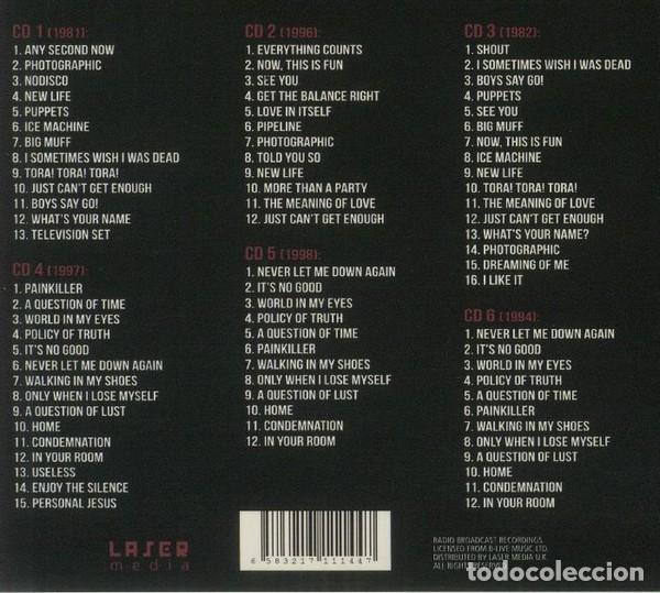 CDs de m&uacute;sica: Box 6 CDs - DEPECHE MODE - Live Broadcast - Foto 2