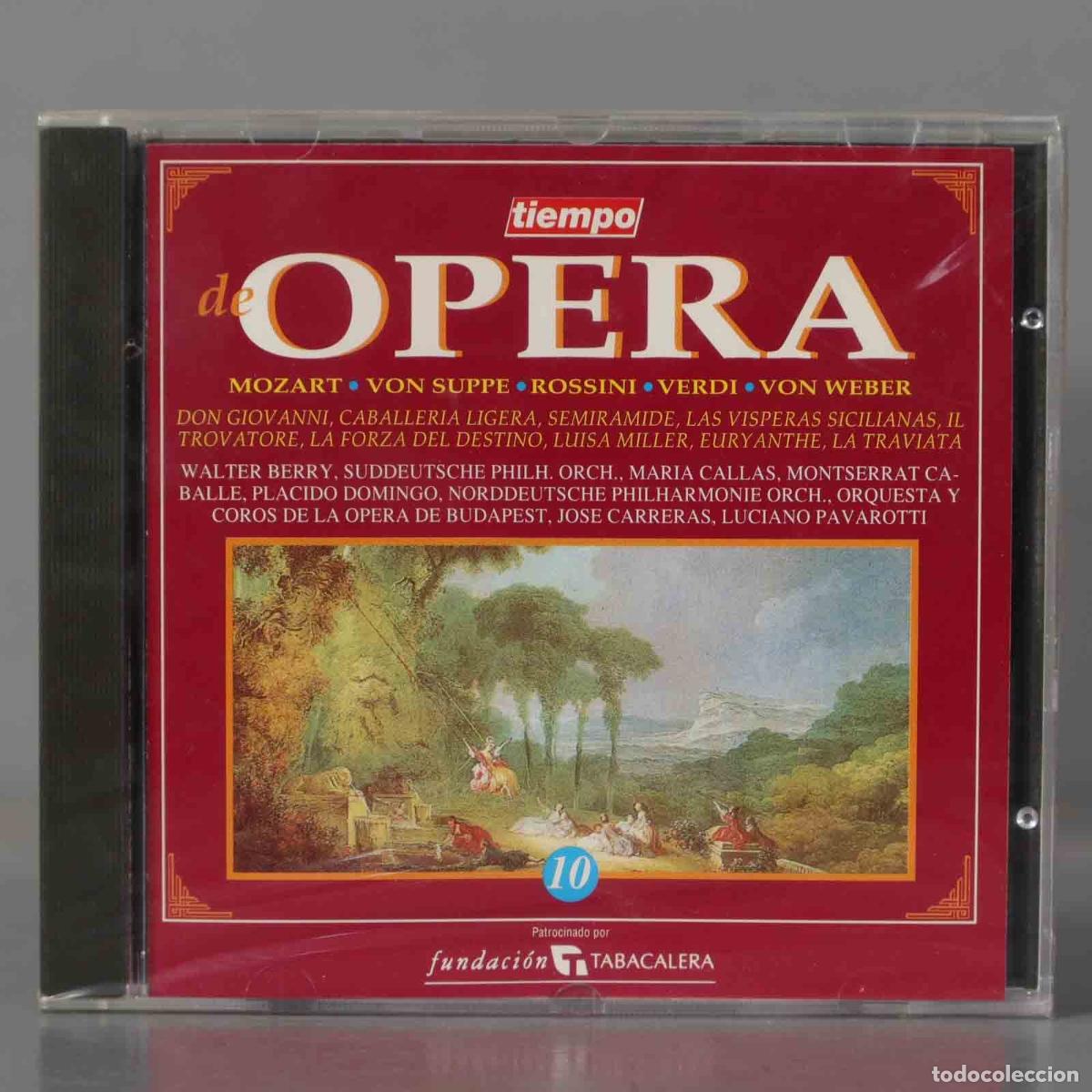 CDs de m&uacute;sica: CD. TIEMPO DE OPERA. PRECINTADO - Foto 1