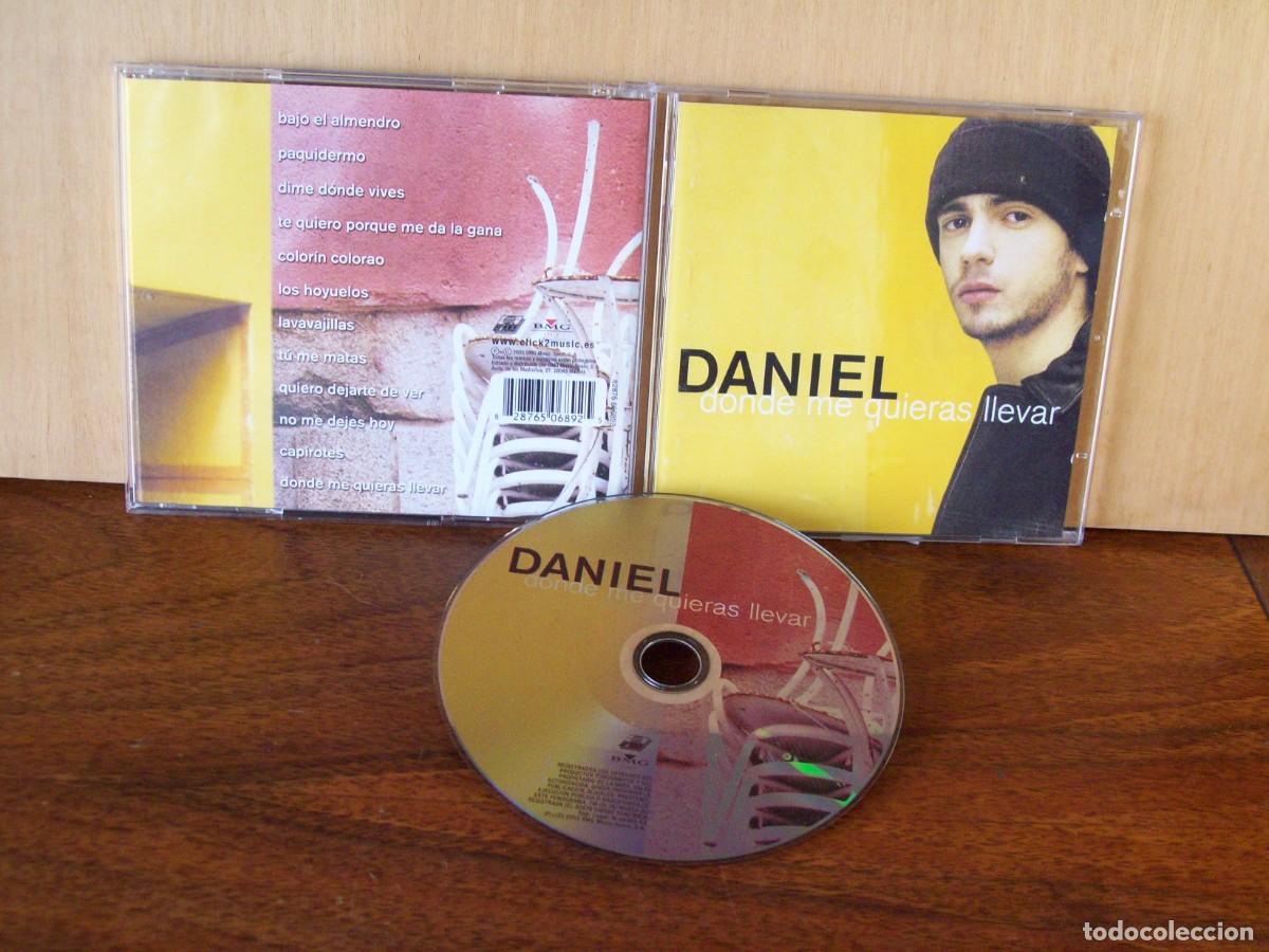CDs de m&uacute;sica: DANIEL - DONDE ME QUIERAS LLEVAR - CD - Foto 1