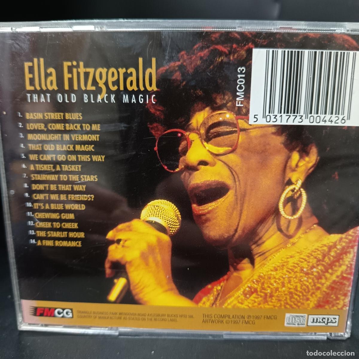 CDs de m&uacute;sica: ELLA FITZGERALD, THAT OLD BLACK MAGIC. CD - Foto 2