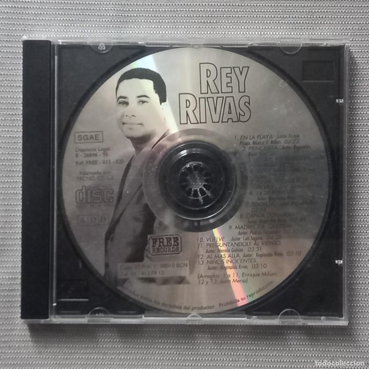 CDs de m&uacute;sica: REY RIVAS CD - FREE RECORDS - Foto 1