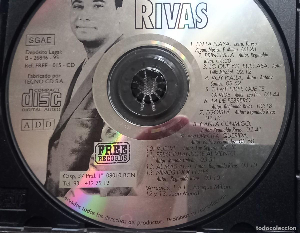 CDs de m&uacute;sica: REY RIVAS CD - FREE RECORDS - Foto 2