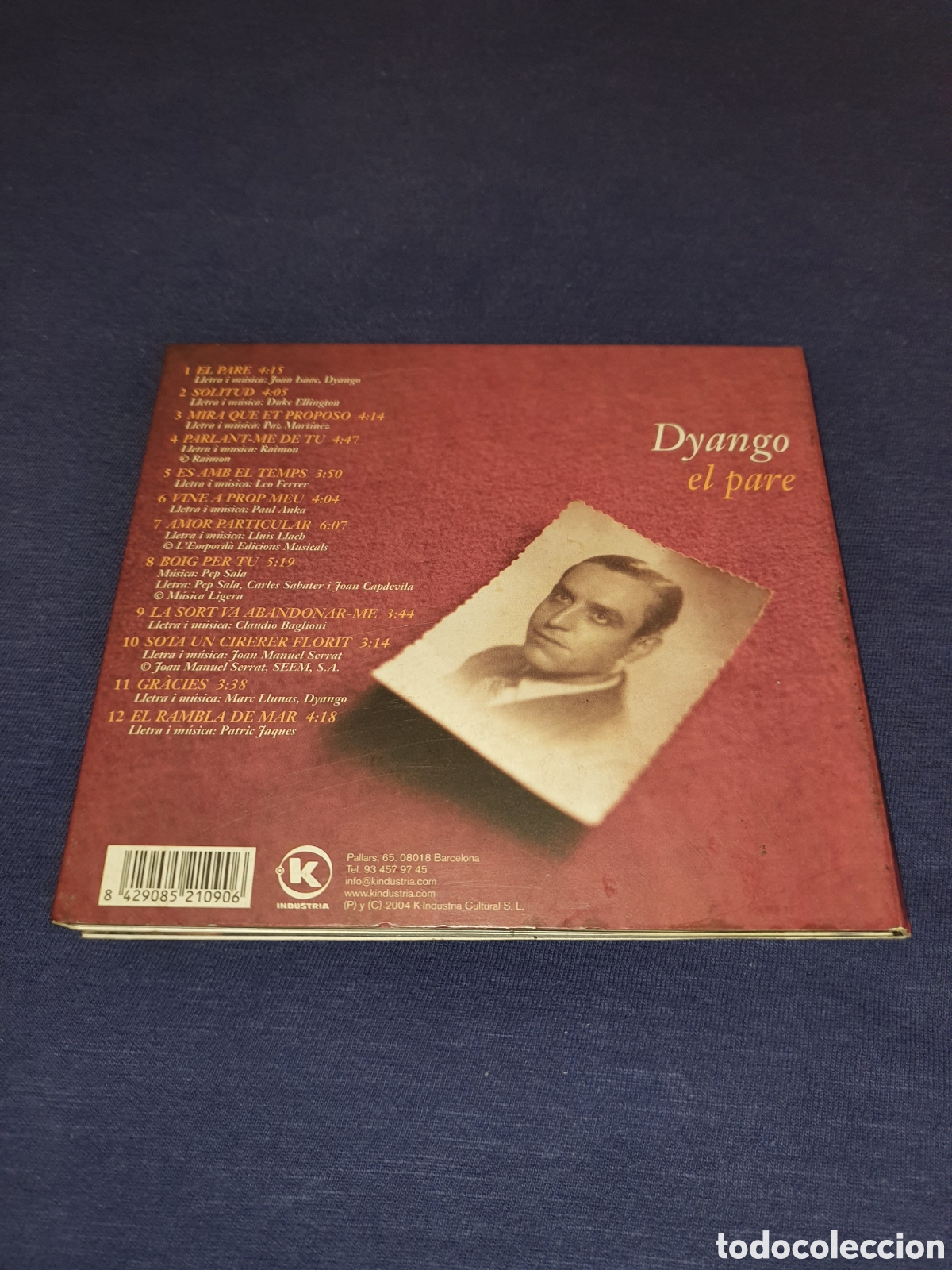 CDs de m&uacute;sica: Dyango El Pare CD Mel&oacute;dica - Foto 2