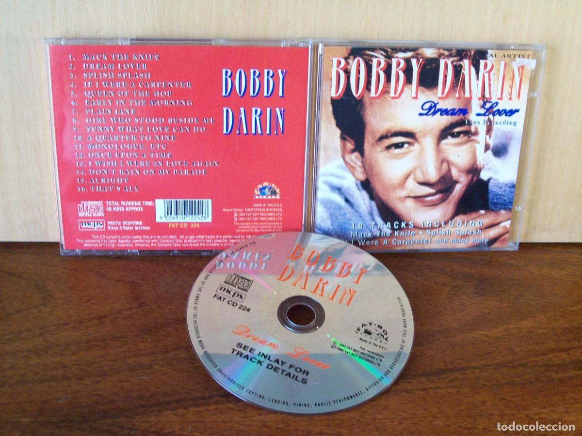 CDs de m&uacute;sica: BOBBY DARIN - DREAM LOVER - LIVE RECORDING - CD - Foto 1