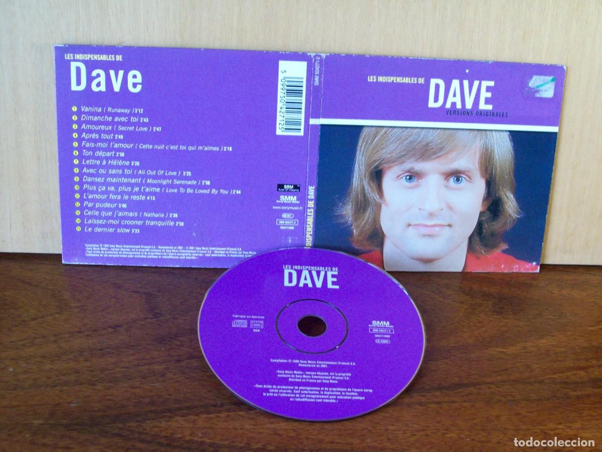 CDs de m&uacute;sica: DAVE - LES INDISPENSABLES - VERSIONES ORIGINALES - CD DIGIPACK - Foto 1