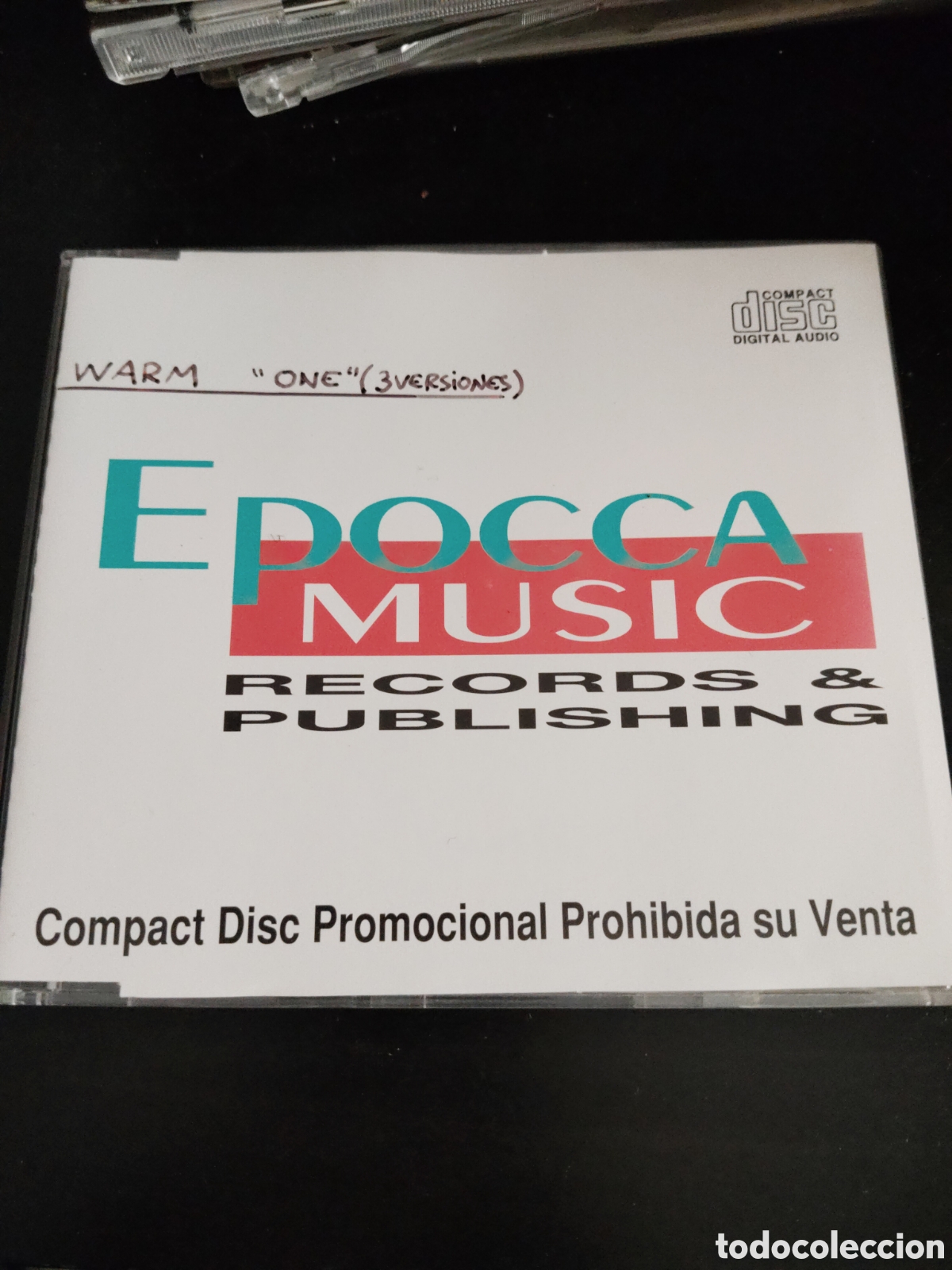 CDs de m&uacute;sica: Warm &ndash;&nbsp;One Cd maxi single promo 1994 Espa&ntilde;a - Foto 1
