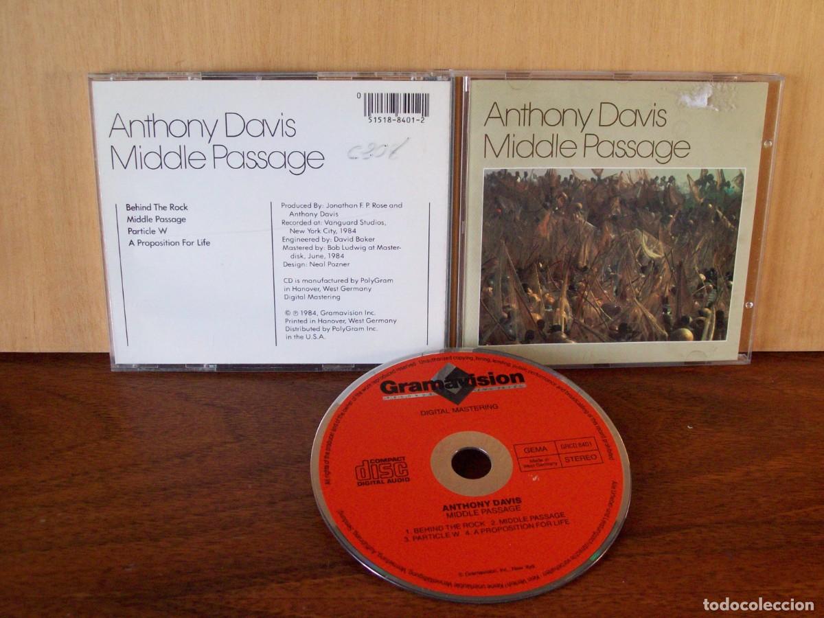 CDs de m&uacute;sica: ANTHONY DAVIS - MIDDLE PASSAGE - CD FABRICADO EN ALEMANIA - Foto 1