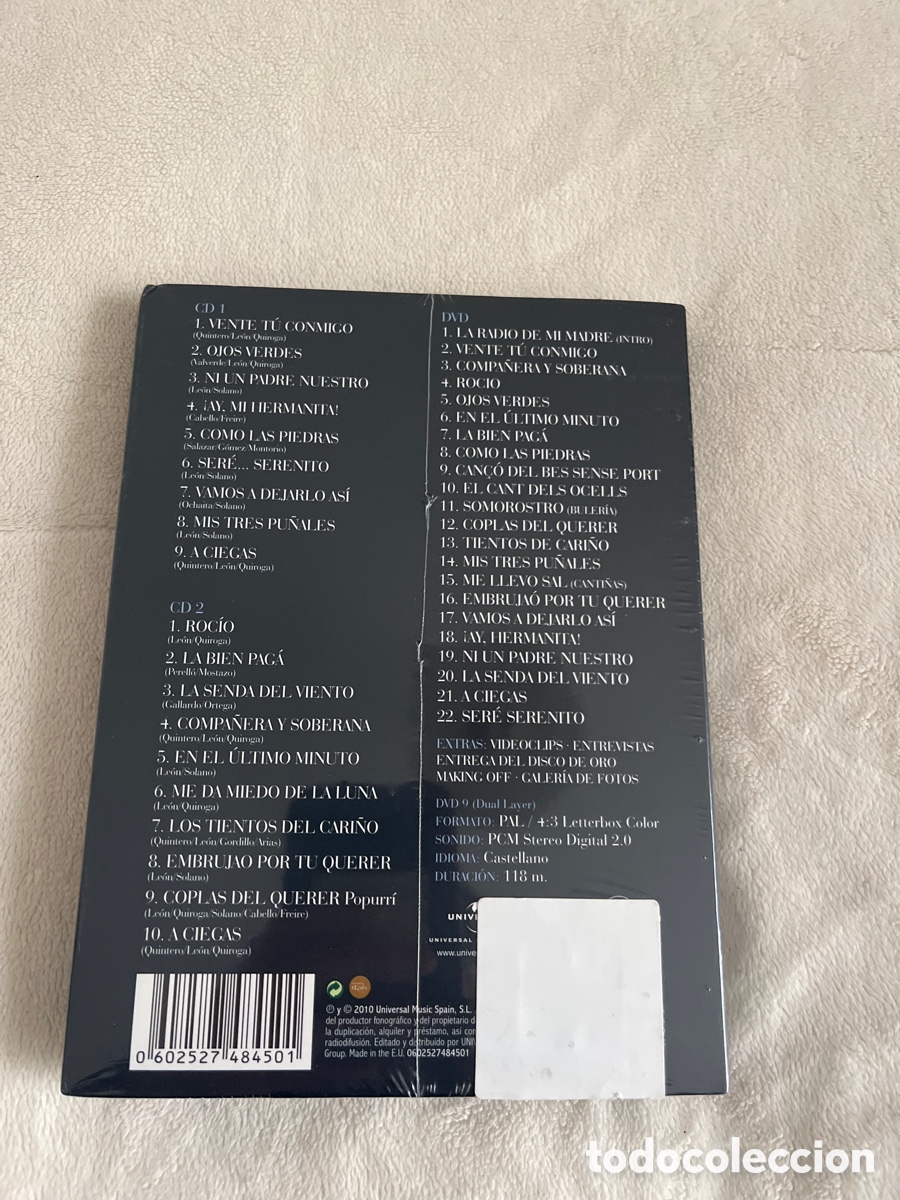 CDs de m&uacute;sica: MIGUEL POVEDA, coplas del querer. Con precinto - Foto 2