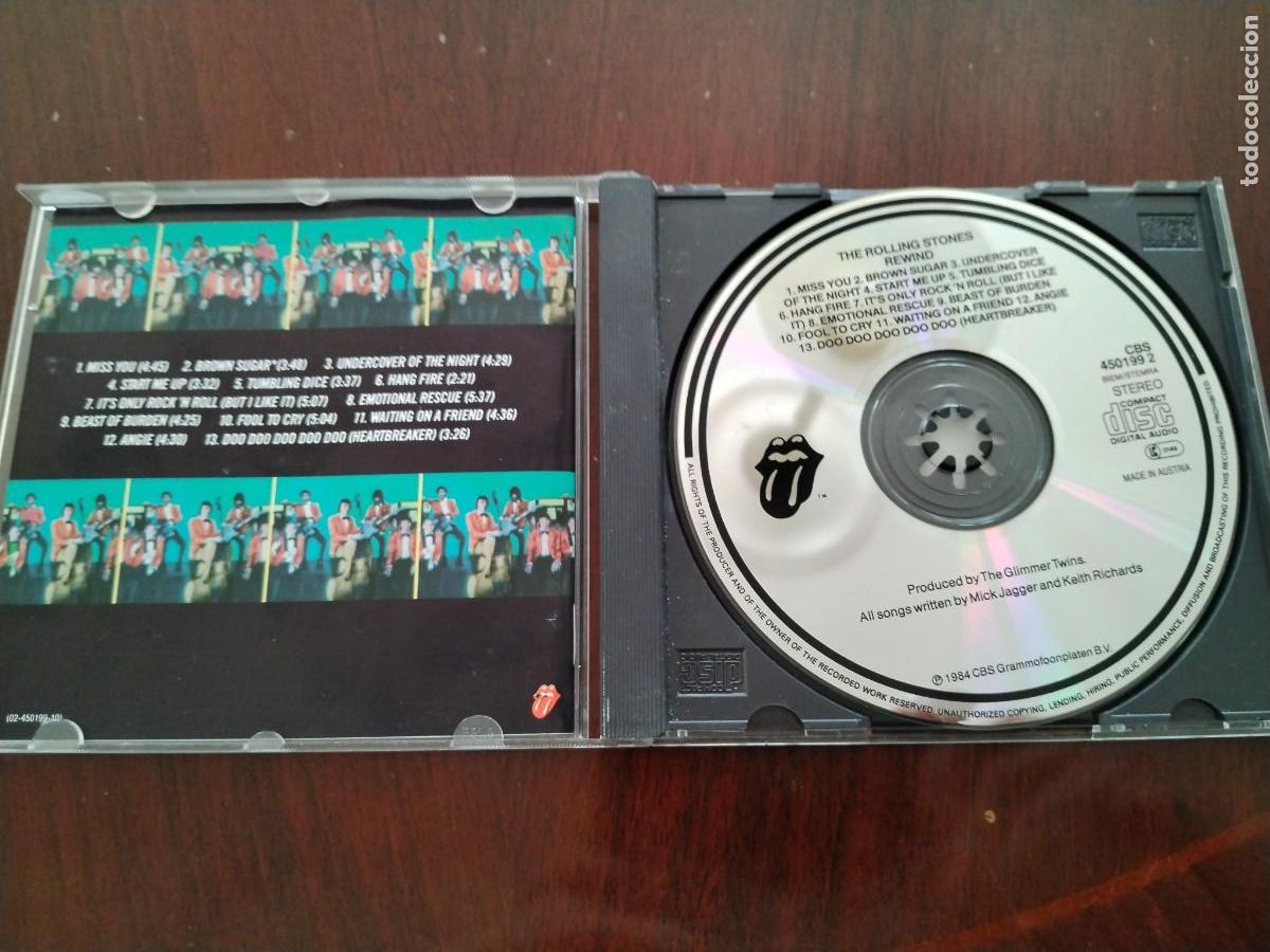 CDs de m&uacute;sica: El Rolling Stones - rewind - Foto 4