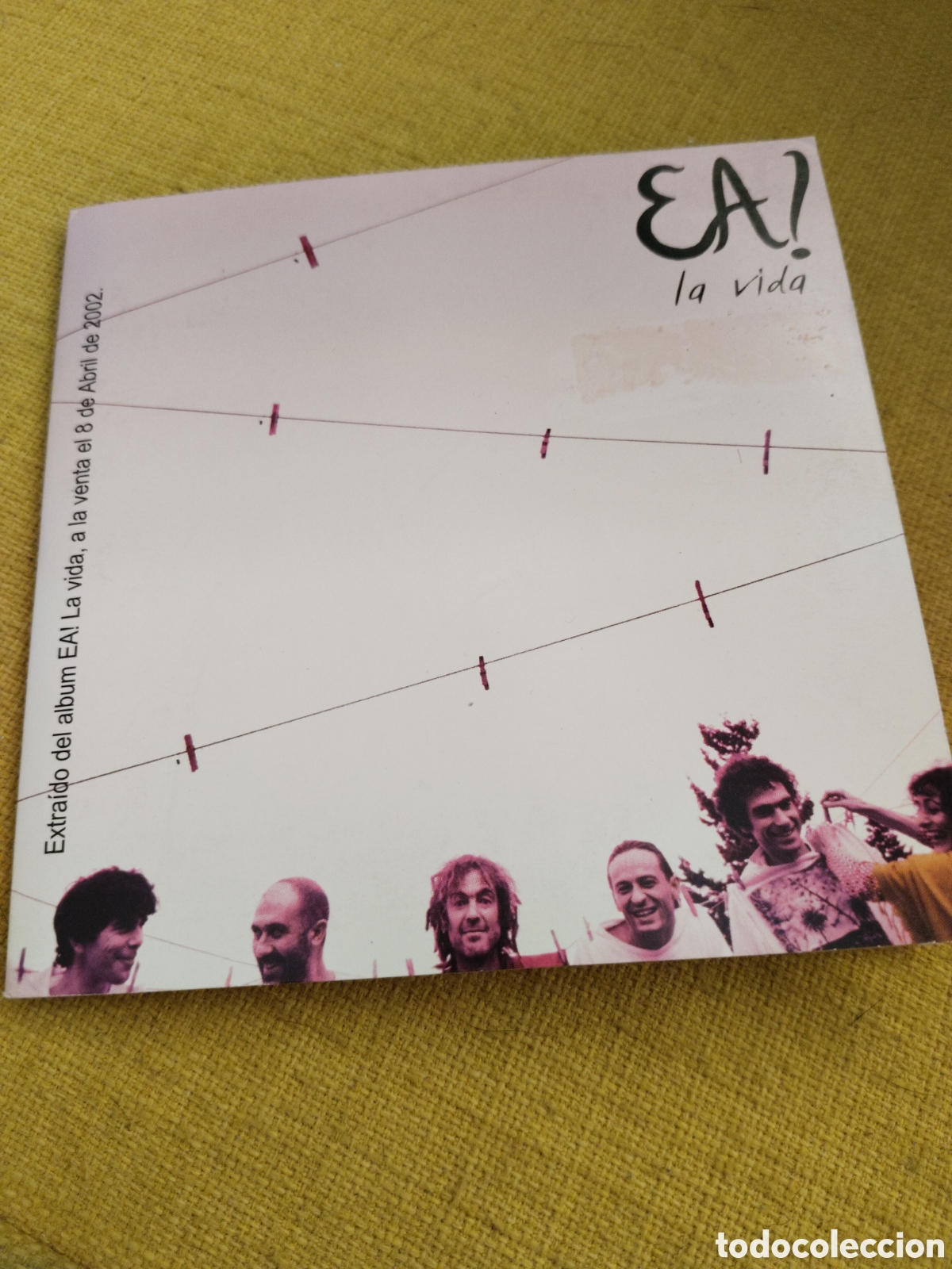 CDs de m&uacute;sica: Ea!&nbsp;&ndash;&nbsp;La Vida Cd single promo 2002 Espa&ntilde;a - Foto 1