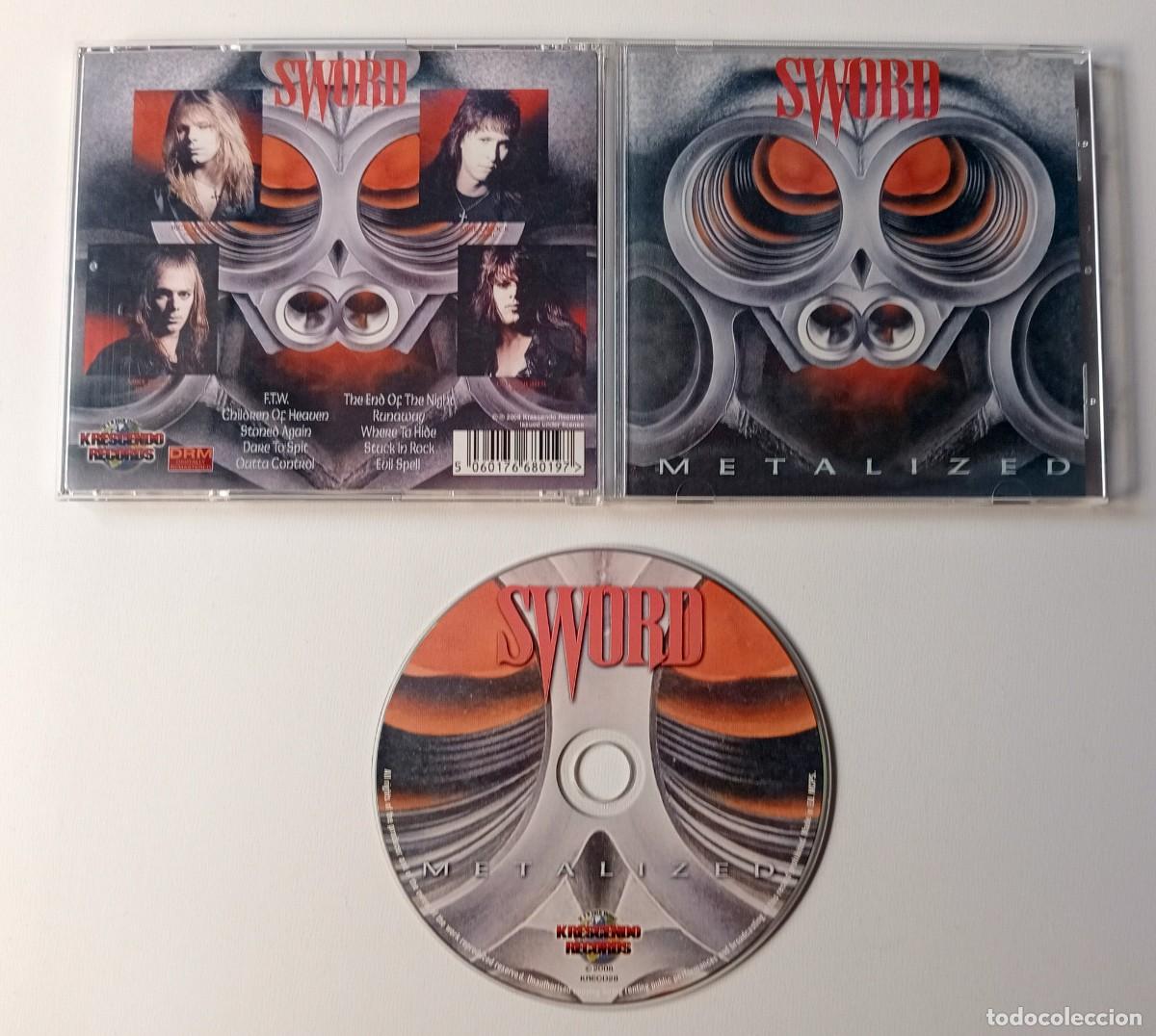 CDs de m&uacute;sica: CD SWORD - METALIZED - Foto 2