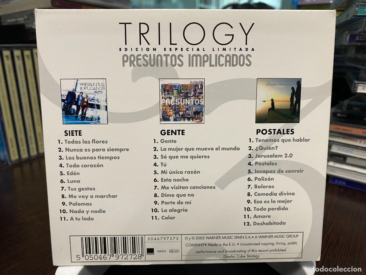 CDs de m&uacute;sica: Presuntos Implicados - Trilogy (3xCD) - Foto 2