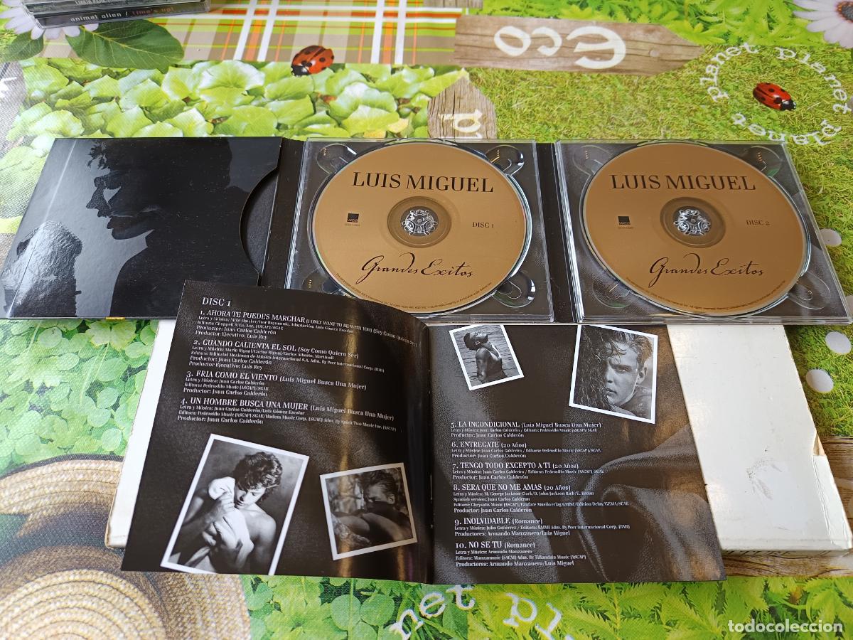 CDs de m&uacute;sica: LUIS MIGUEL, GRANDES &Eacute;XITOS, DOBLE, 2 CD, WEA, 2005 - Foto 2