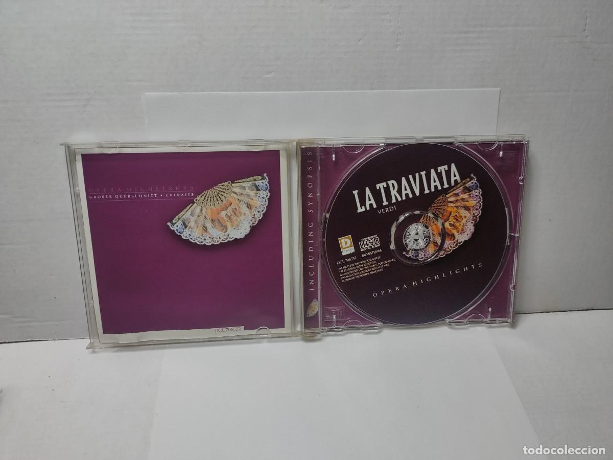 CDs de m&uacute;sica: CD - LA TRAVIATA - VERDI - OPERA HIGHLIGHTS - EMI 2000 - Foto 3