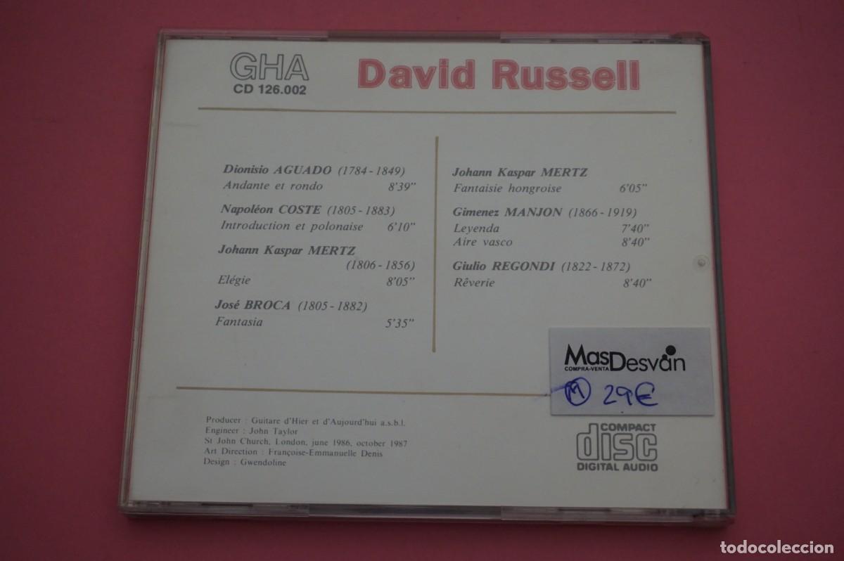 CDs de m&uacute;sica: CD - DAVID RUSSELL - DAVID RUSSELL - Foto 5