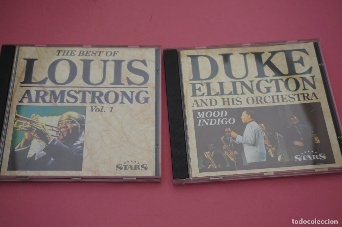 CDs de m&uacute;sica: CD - DOBLE CD - DUKE ELLINGTON - LOUIS ARMSTRONG - Foto 2