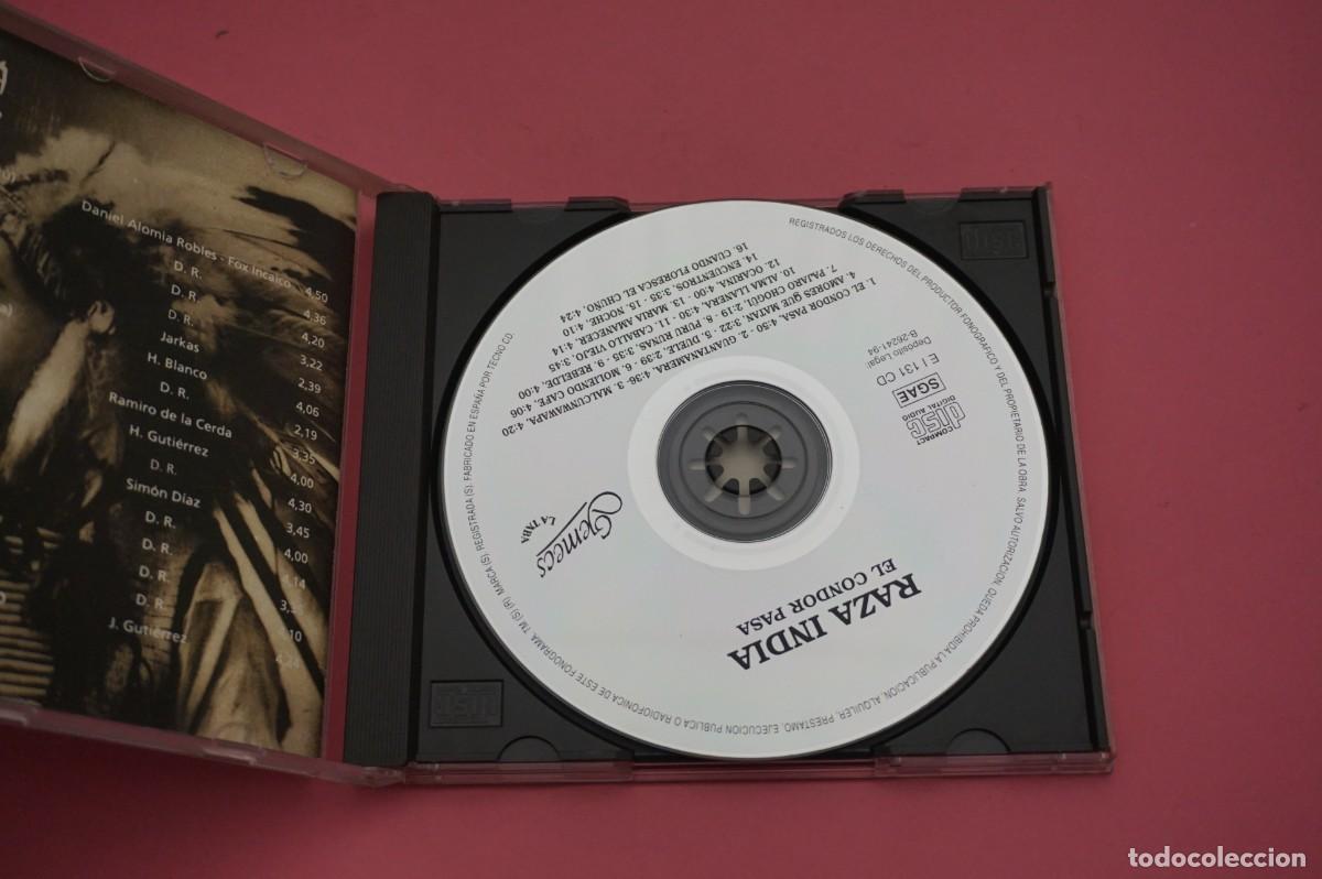 CDs de m&uacute;sica: CD - RAZA INDIA - EL CONDORPASA - Foto 2