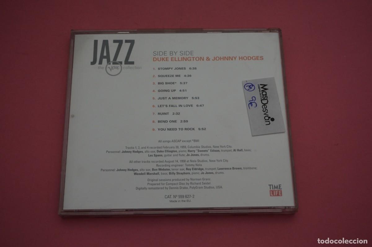 CDs de m&uacute;sica: CD - DUKE ELLINGTON - JOHNNY HODGES - SIDE BY SIDE - Foto 3