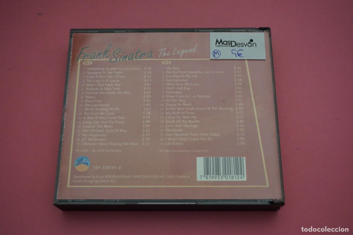 CDs de m&uacute;sica: CD - DOBLE CD - FRANK SINATRA - THE LEGEND - Foto 4