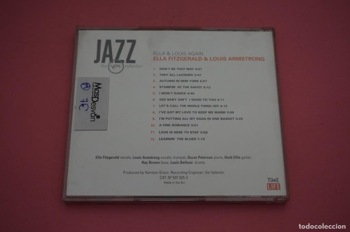 CDs de m&uacute;sica: CD - ELLA AND LOUIS - AGAIN - Foto 3