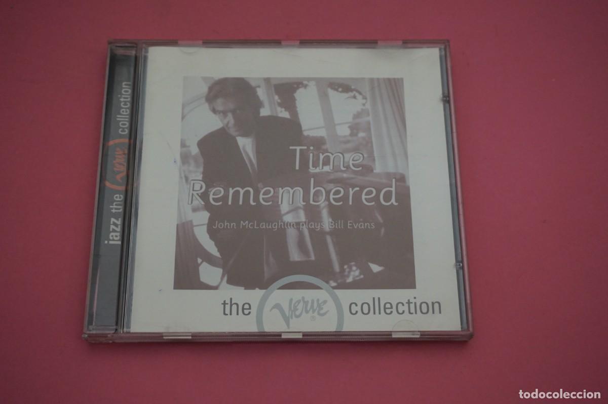 CDs de m&uacute;sica: CD - JOHN MCLAUGHLIN PLAYS BILL EVANS - TIME REMEMBERED - Foto 1