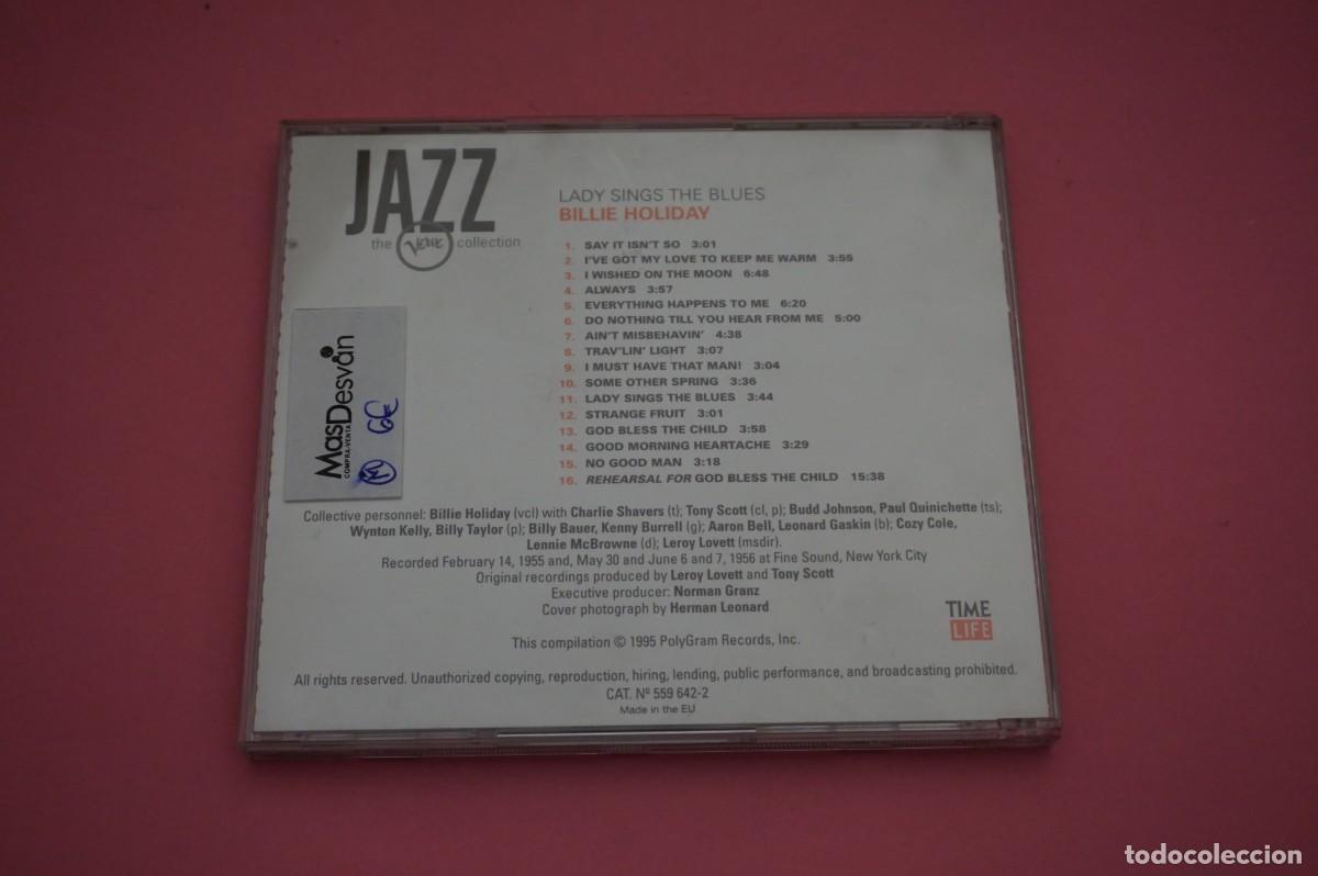 CDs de m&uacute;sica: CD - LADY SINGS THE BLUES - Foto 3