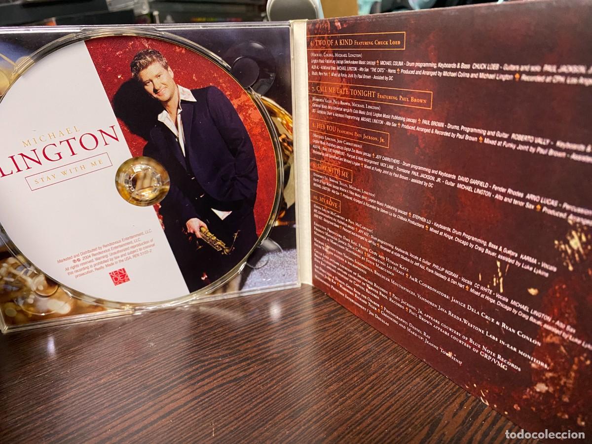 CDs de m&uacute;sica: Michael Lington - Stay With Me (CD) - Foto 4