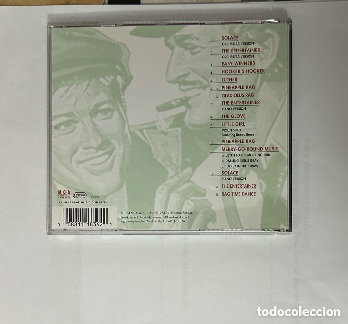 CDs de m&uacute;sica: CD BSO THE STING (EL GOLPE) MARVIN HAMLISCH - Foto 2