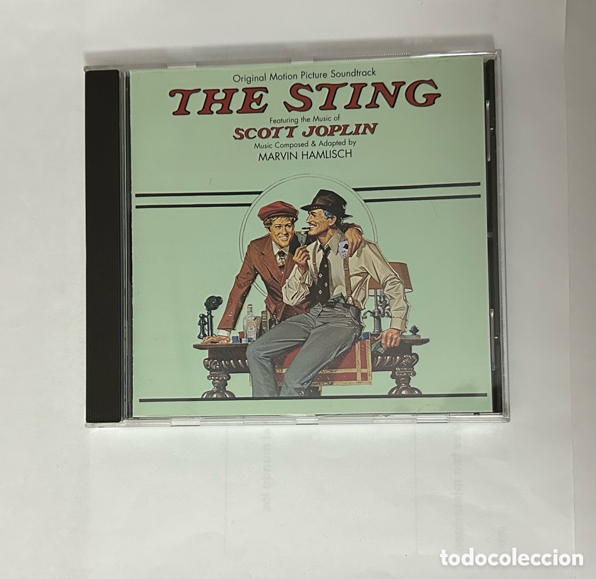 CDs de m&uacute;sica: CD BSO THE STING (EL GOLPE) MARVIN HAMLISCH - Foto 1