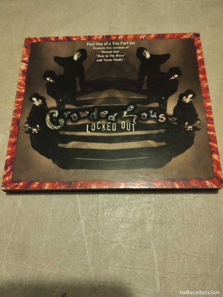 CDs de m&uacute;sica: Crowded House Doble CD Maxi Locked Out Distant Sun - Foto 1