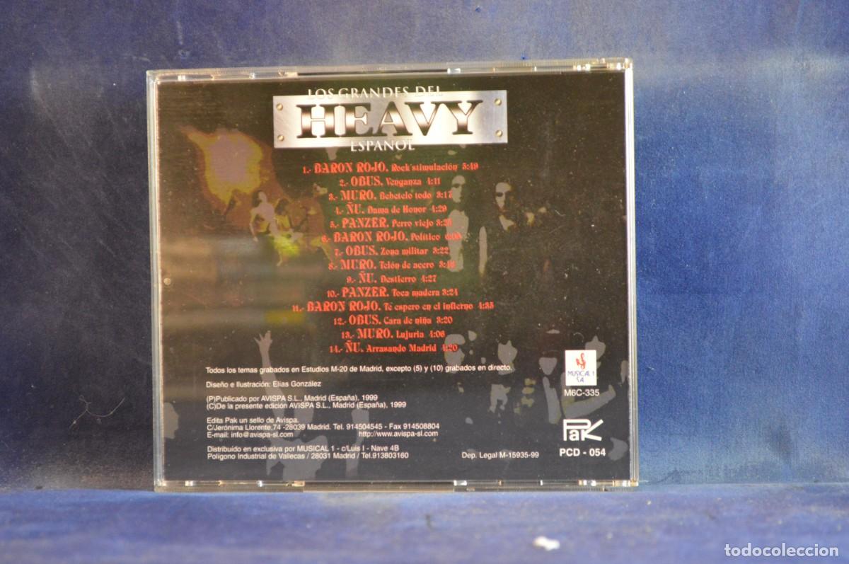 CDs de m&uacute;sica: VARIOUS &ndash; LOS GRANDES DEL HEAVY ESPA&Ntilde;OL - CD - Foto 2