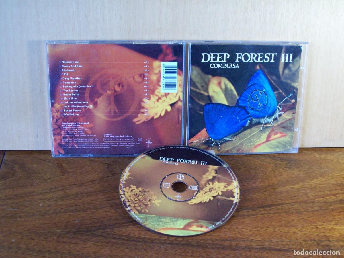 CDs de m&uacute;sica: DEEP FOREST III - COMPARSA - CD FABRICADO EN FRANCIA - Foto 1
