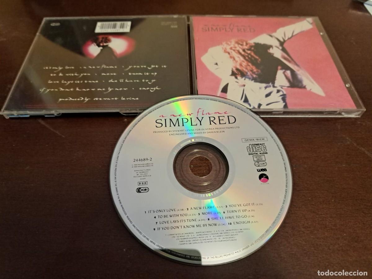 CDs de m&uacute;sica: SIMPLY RED - CD - A NEW FLAME - Foto 1