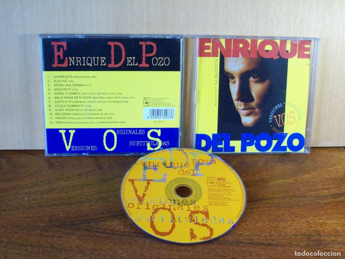CDs de m&uacute;sica: ENRIQUE DEL POZO - VERSIONES ORIGINALES - CD - Foto 1