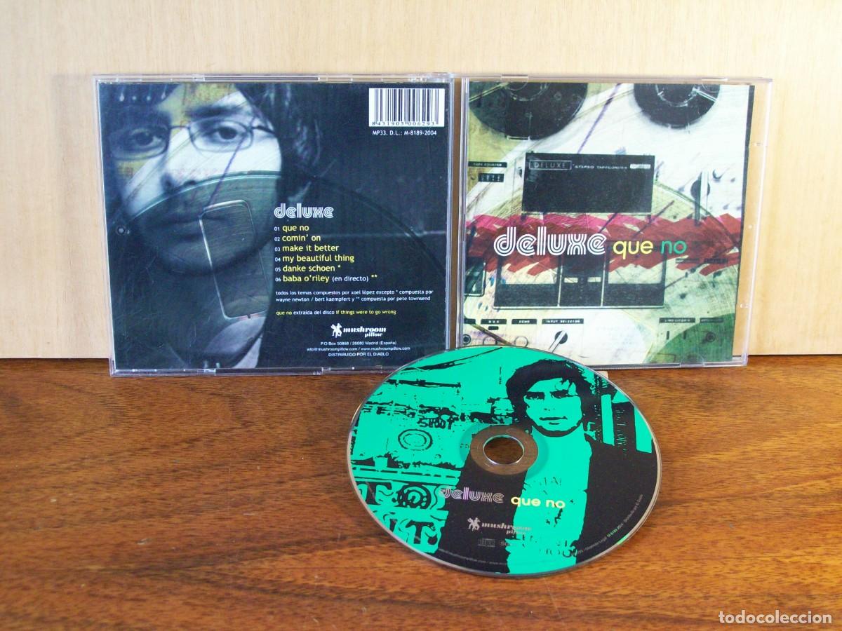 CDs de m&uacute;sica: DELUXE - QUE NO - CD 6 CANCIONES - Foto 1