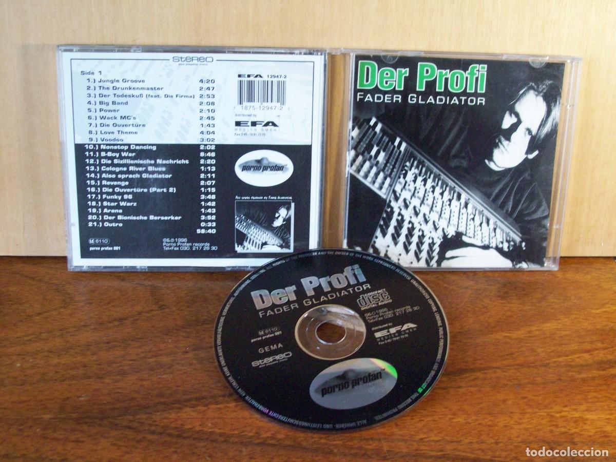 CDs de m&uacute;sica: DER PROFI - FADER GLADIATOR - CD - Foto 1