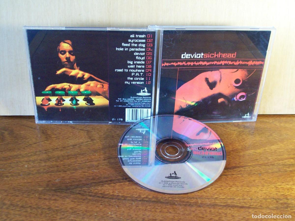 CDs de m&uacute;sica: DEVIOT - SICKHEAD - CD FABRICADO EN ESPA&Ntilde;A - Foto 1