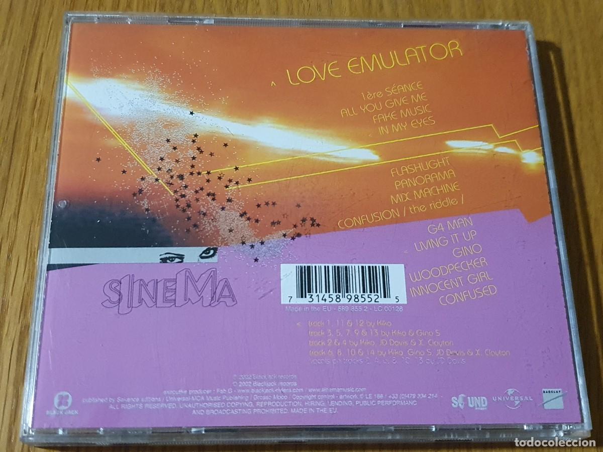 CDs de m&uacute;sica: CD Sinema&nbsp;&ndash;&nbsp;Love Emulator - 2002 - Foto 4