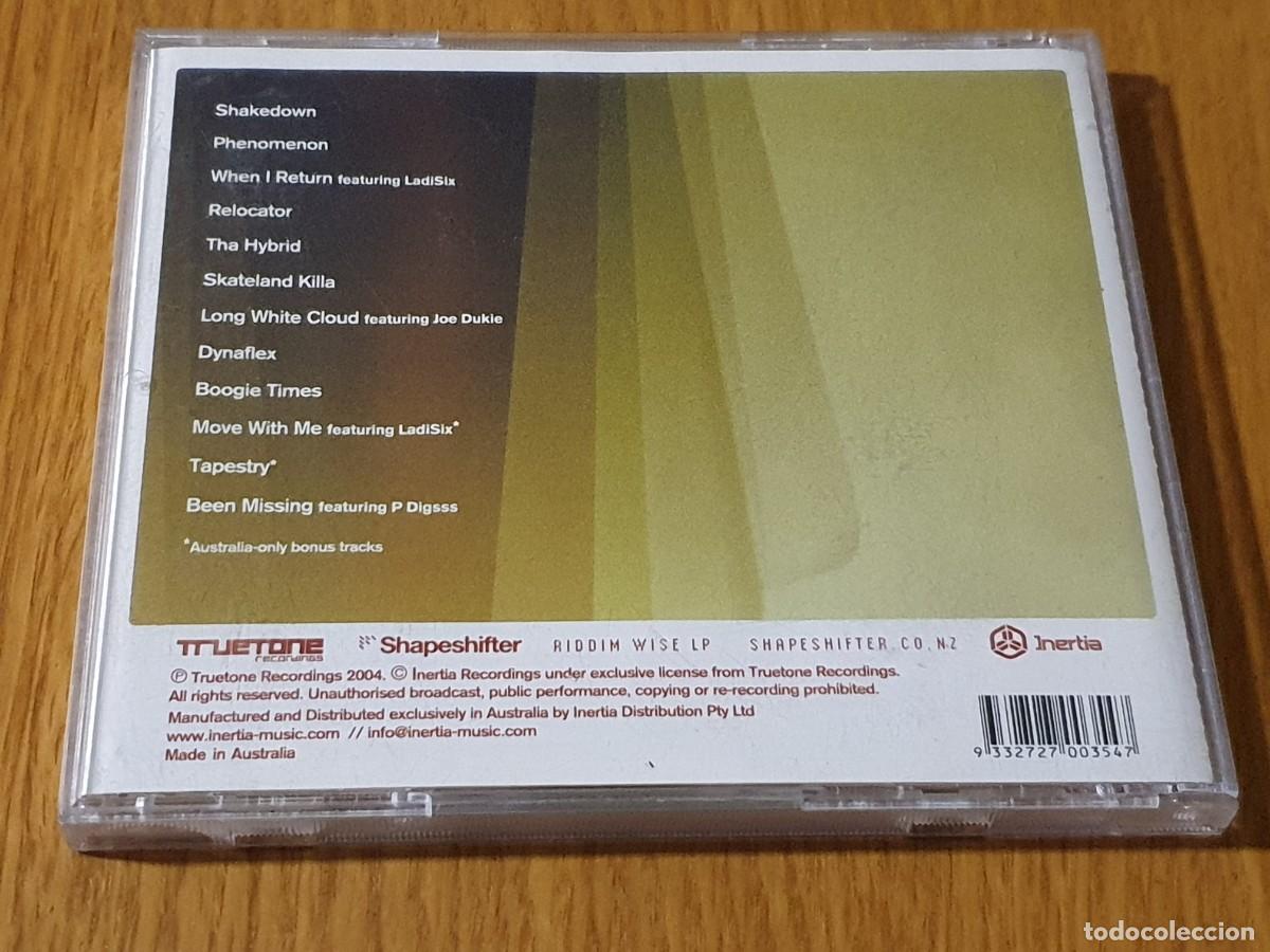 CDs de m&uacute;sica: CD Shapeshifter&nbsp;&ndash;&nbsp;Riddim Wise LP - Australia 2004 - Foto 4