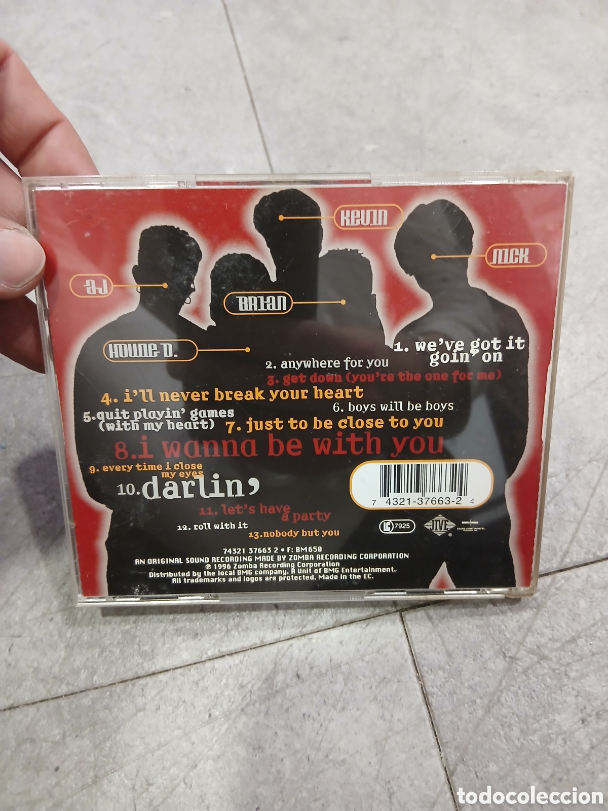 CDs de m&uacute;sica: CD. Backstreet Boys. (L98) - Foto 3