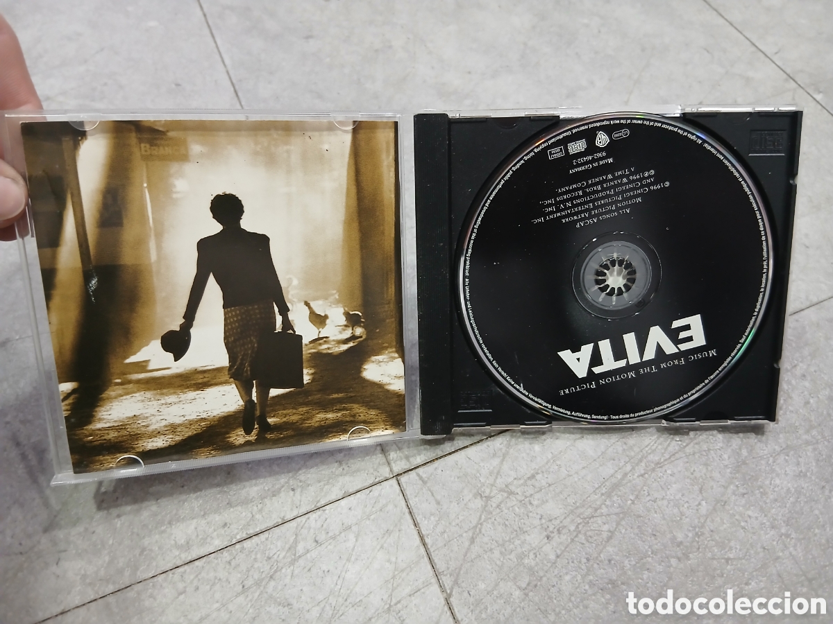 CDs de m&uacute;sica: CD. Banda sonora Evita. (L98) - Foto 2