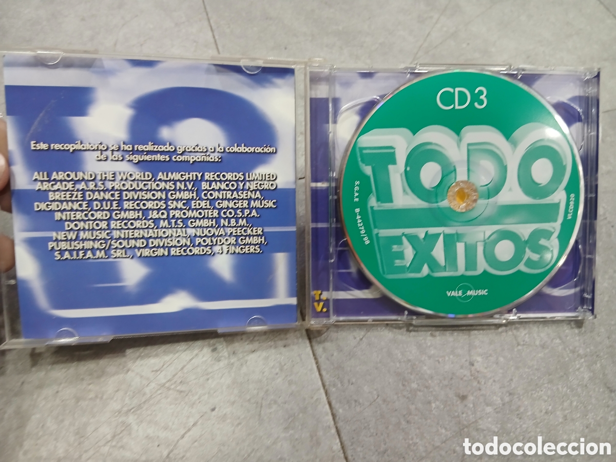 CDs de m&uacute;sica: CD. Todo &eacute;xitos Vol 2. (L108) - Foto 2