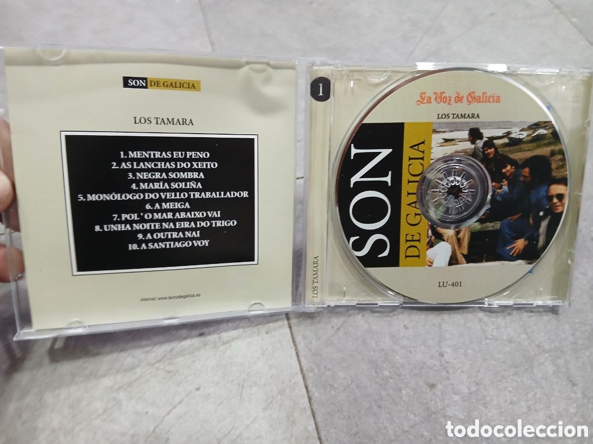 CDs de m&uacute;sica: CD. Son de Galicia. Los Tamara. (L108) - Foto 2