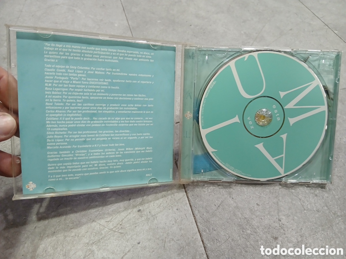 CDs de m&uacute;sica: CD. Mal&uacute;. Est&aacute; vez. (L108) - Foto 2