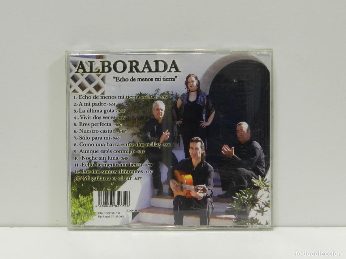 CDs de m&uacute;sica: DISCO CD. Alborada &ndash; Echo De Menos Mi Tierra. COMPACT DISC. - Foto 2